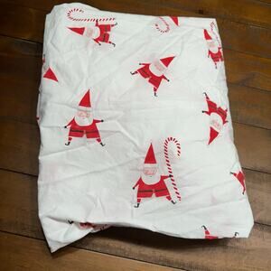 West Elm Pottery Barn Kids Santa Crib Fitted Sheet Set Holiday Christmas